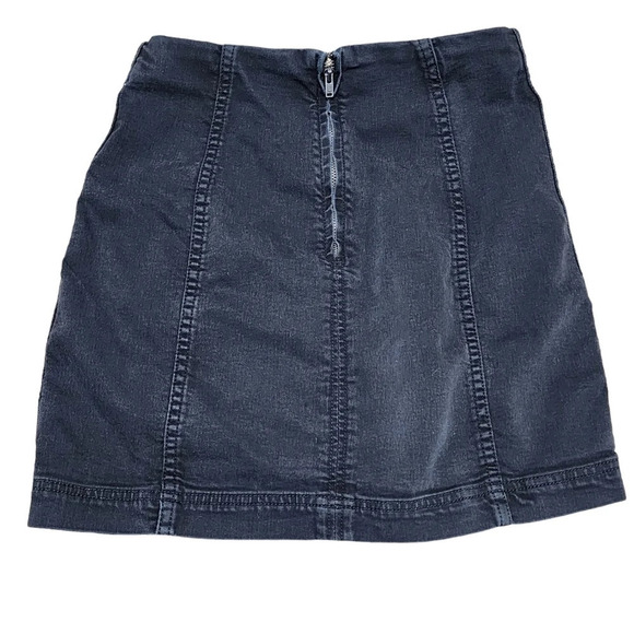 FP Free People Black Mini Skirt - Picture 2 of 5